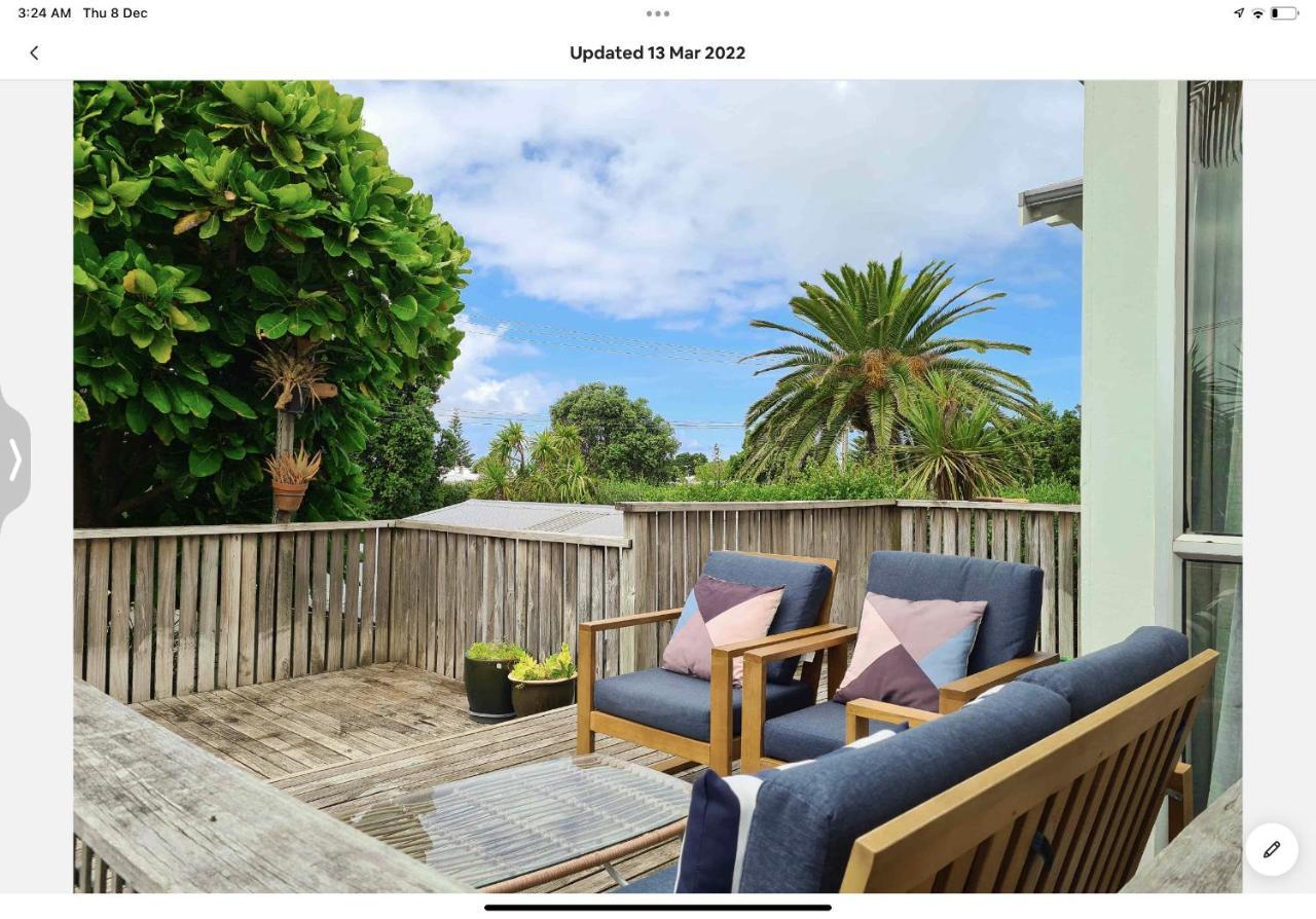 Cabbage Tree - Summer Or Winter Beachfront Haven Papamoa Bagian luar foto